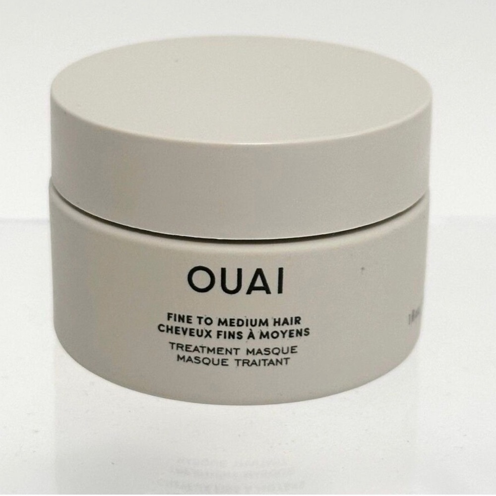 OUAI Treatment Masque — Cream White Jar